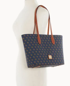 Dooney & Bourke The Gretta Collection|Picnic in the Park<Gretta Tote Navy