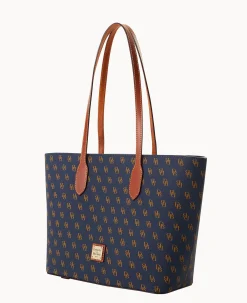 Dooney & Bourke The Gretta Collection|Picnic in the Park<Gretta Tote Navy