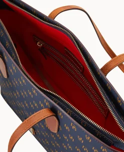 Dooney & Bourke The Gretta Collection|Picnic in the Park<Gretta Tote Navy