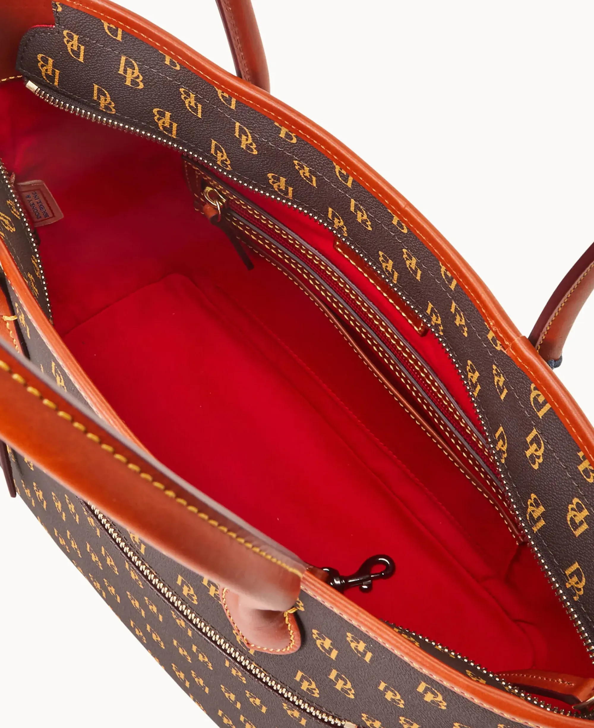 Dooney & Bourke The Gretta Collection|Ready For the Getaway<Gretta Tote Brown Tmoro