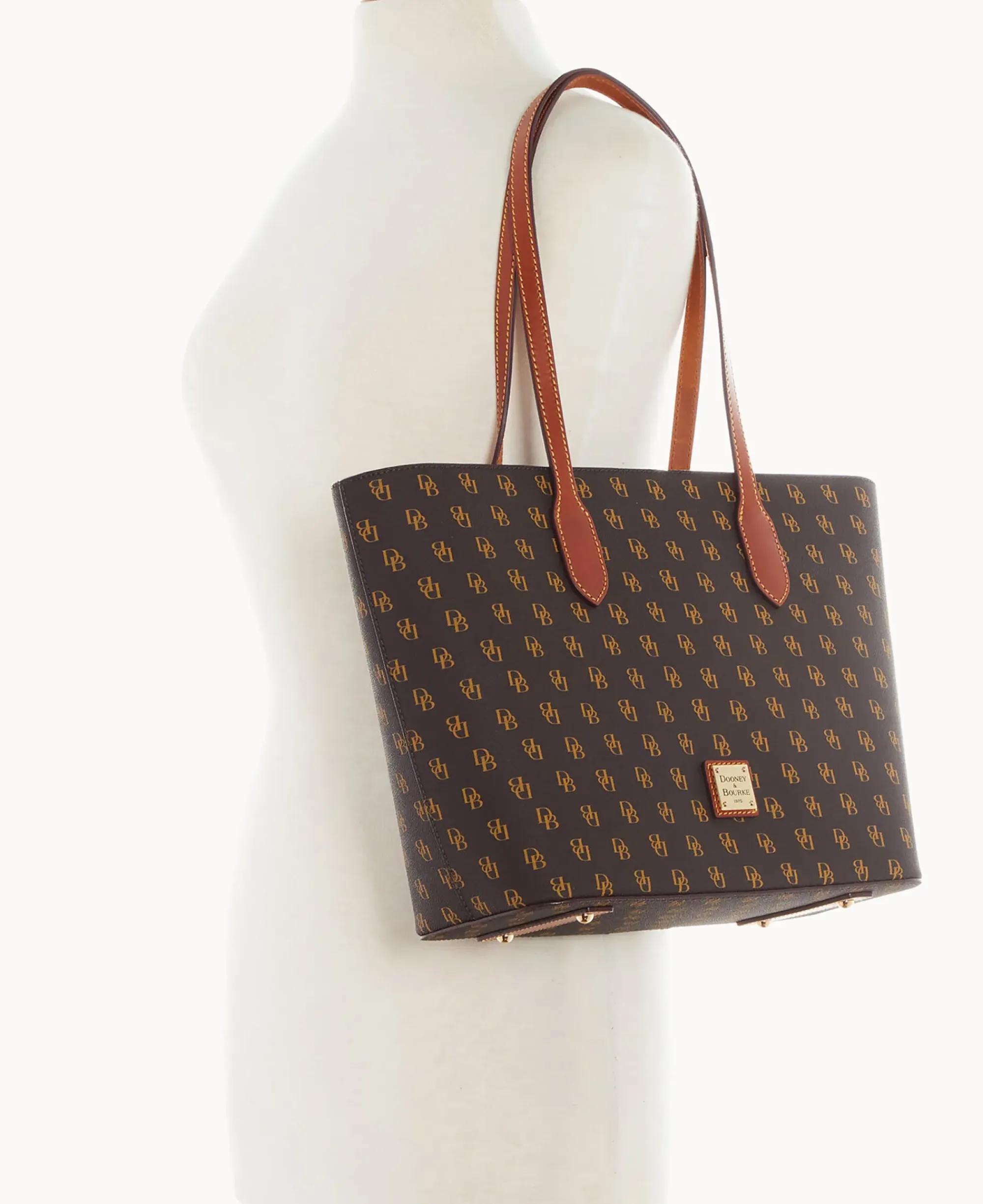 Dooney & Bourke The Gretta Collection|Picnic in the Park<Gretta Tote Brown Tmoro