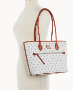 Dooney & Bourke The Gretta Collection|Ready For the Getaway<Gretta Tote Bone