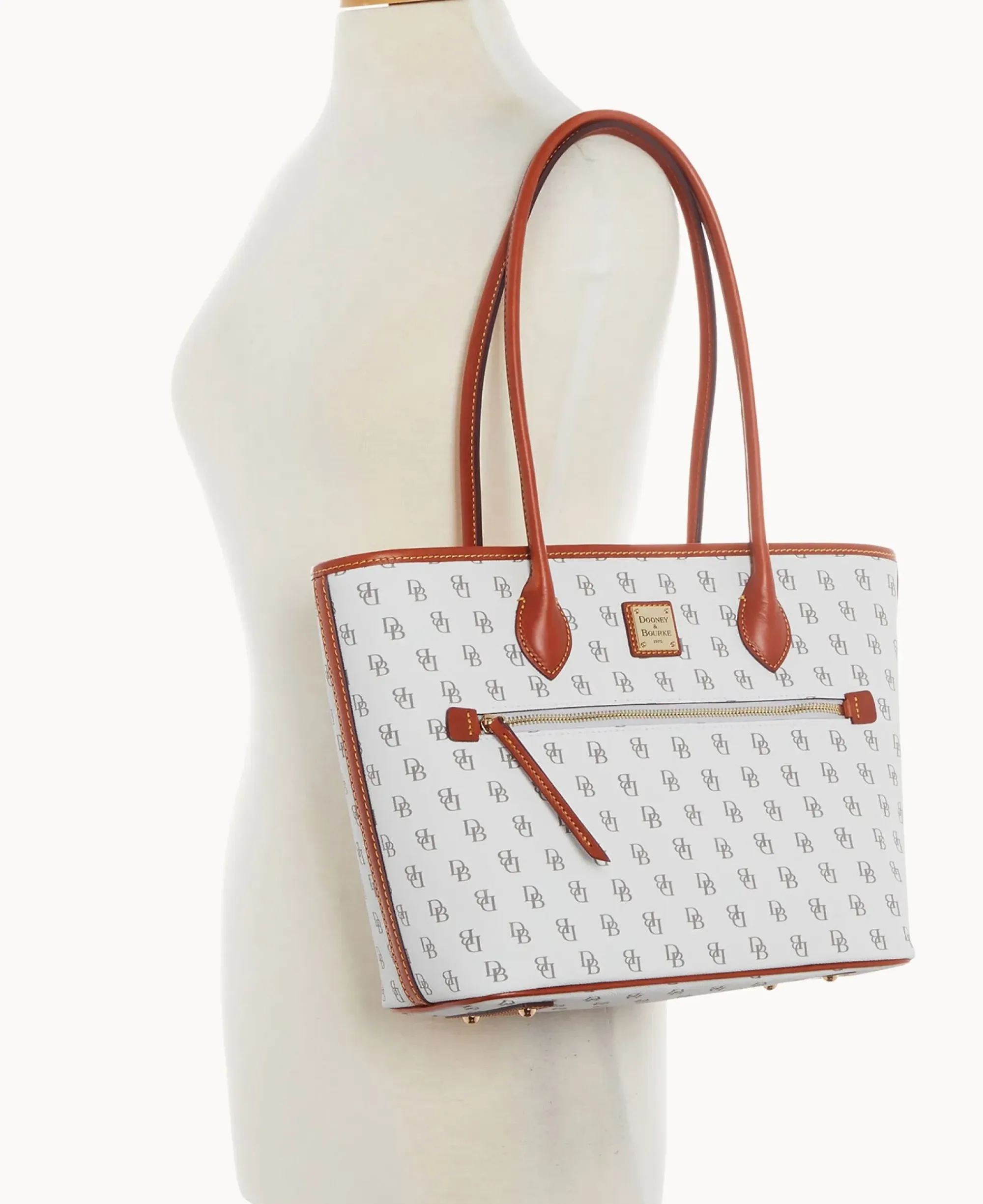 Dooney & Bourke The Gretta Collection|Ready For the Getaway<Gretta Tote Bone