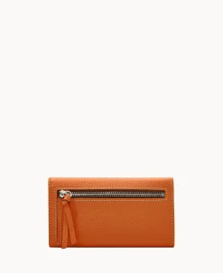 Dooney & Bourke Grab and Go|Clutches<Henrys Continental Clutch Orange