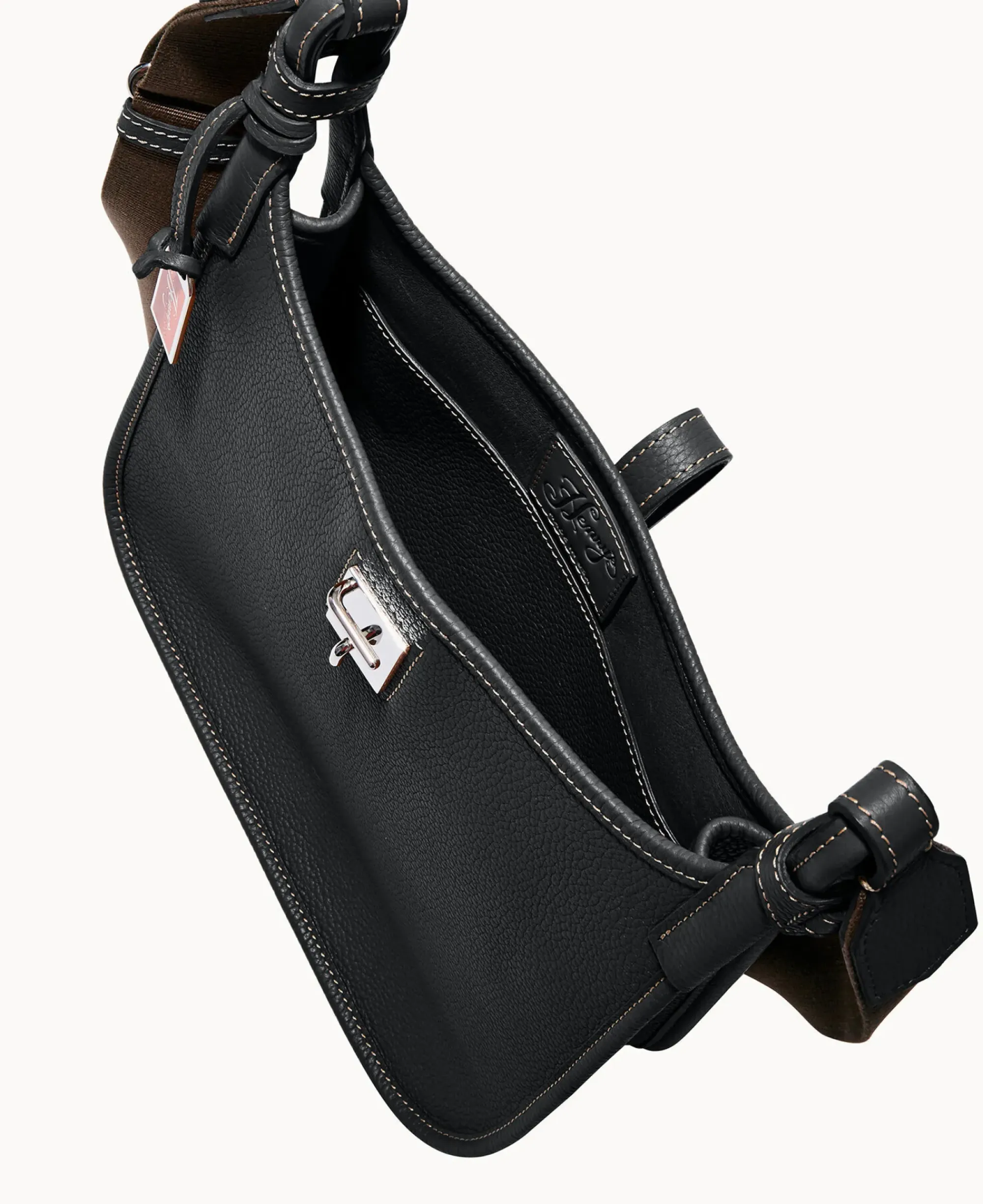 Dooney & Bourke Pebbled Leather|Mini Bags<Henrys Large Crossbody Black