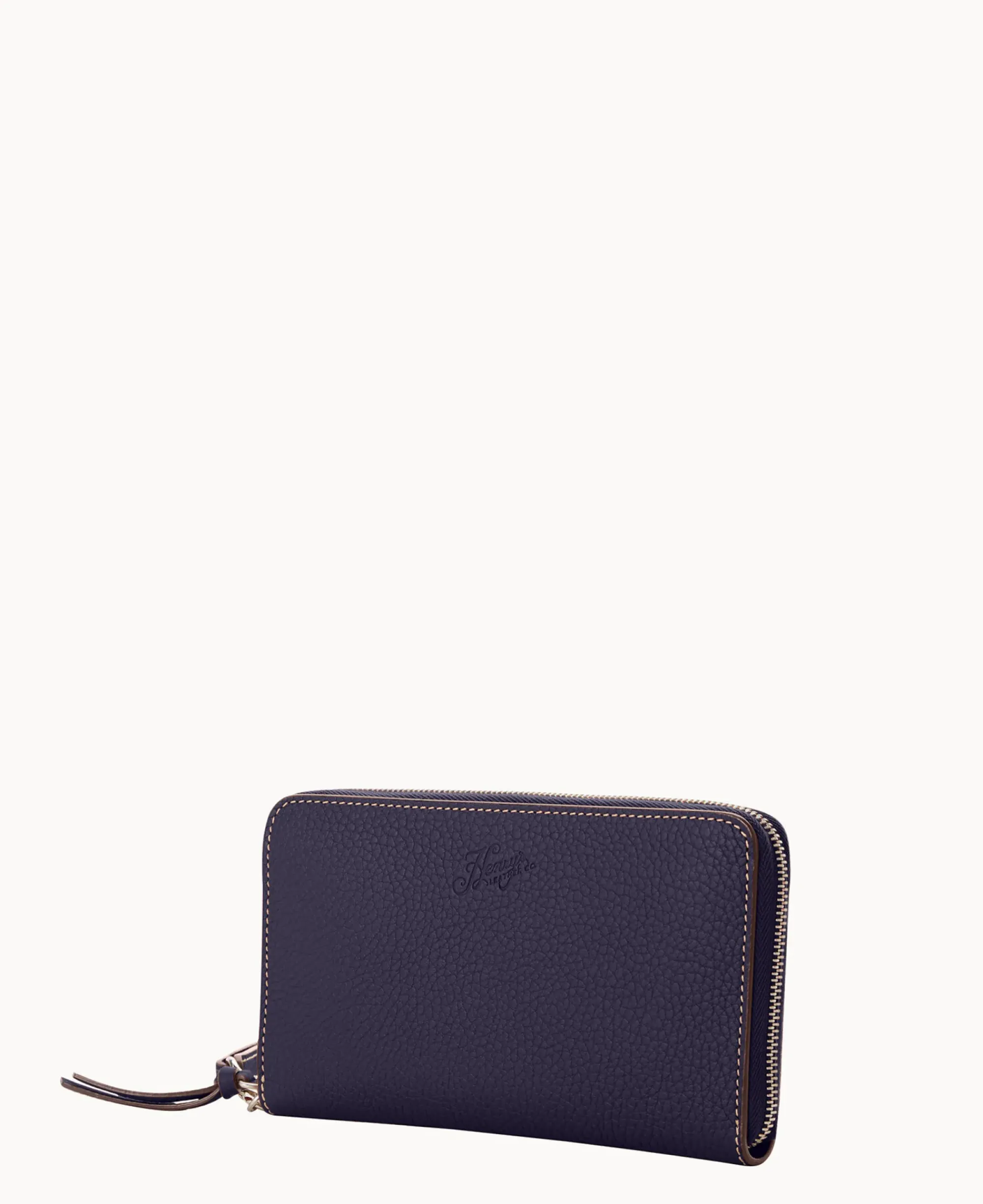 Dooney & Bourke Grab and Go|Wristlets<Henrys Large Zip Around Wristlet Navy
