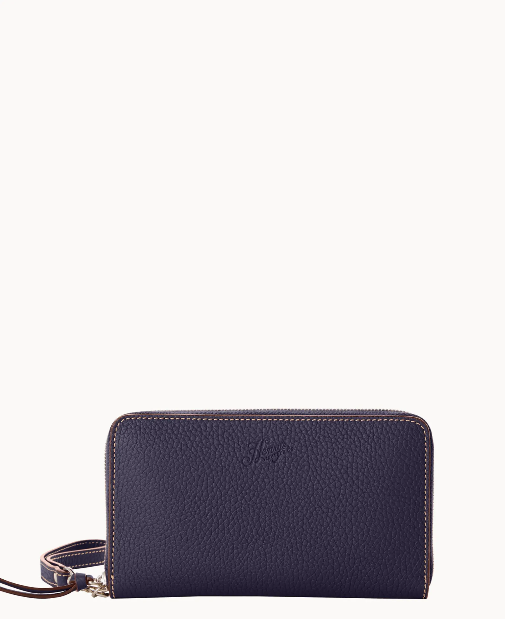 Dooney & Bourke Grab and Go|Wristlets<Henrys Large Zip Around Wristlet Navy
