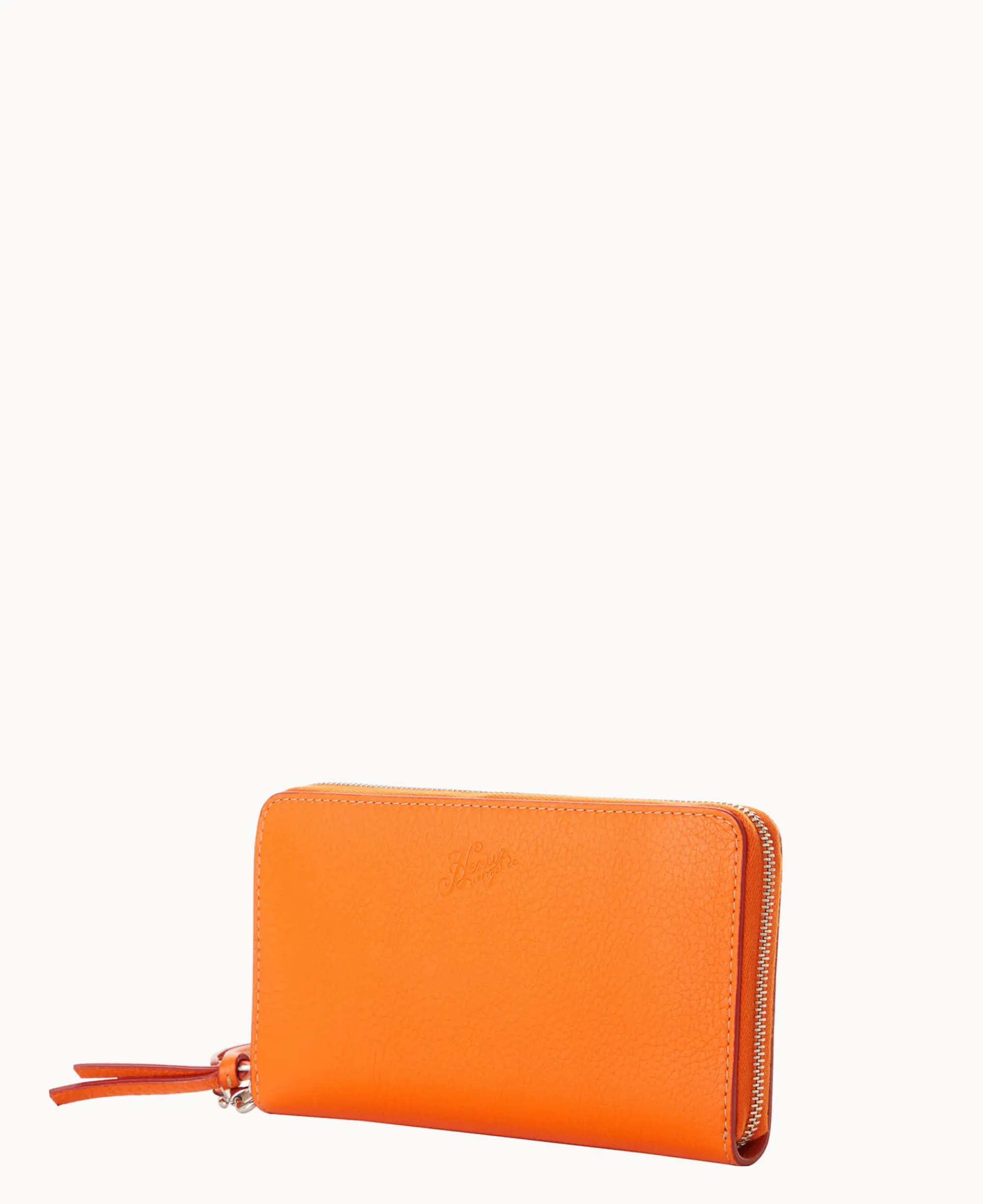 Dooney & Bourke Grab and Go|Wristlets<Henrys Large Zip Around Wristlet Orange