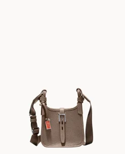 Dooney & Bourke Pebbled Leather|Mini Bags<Henrys Mini Crossbody Taupe