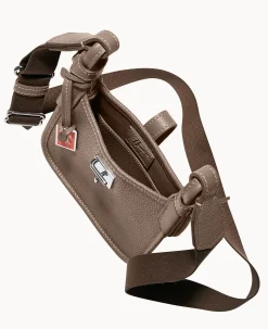 Dooney & Bourke Pebbled Leather|Mini Bags<Henrys Mini Crossbody Taupe
