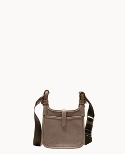 Dooney & Bourke Pebbled Leather|Mini Bags<Henrys Mini Crossbody Taupe