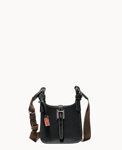 Dooney & Bourke Pebbled Leather|Mini Bags<Henrys Mini Crossbody Black