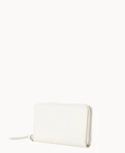 Dooney & Bourke Grab and Go|Wristlets<Henrys Zip Around Wristlet White