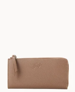 Dooney & Bourke Grab and Go|Clutches<Henrys Zip Clutch Taupe