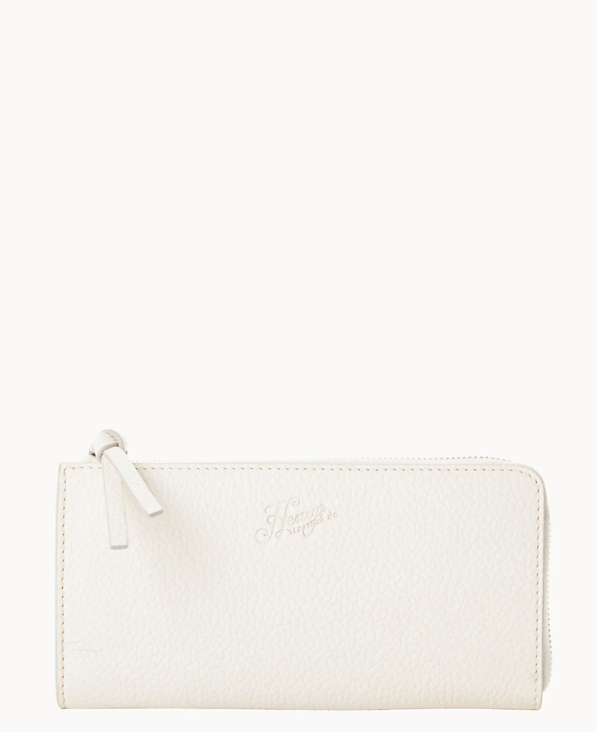 Dooney & Bourke Grab and Go|Clutches<Henrys Zip Clutch White