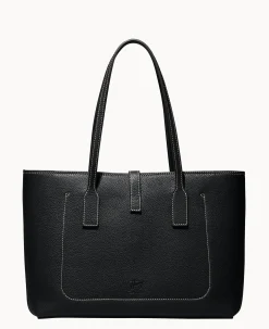 Dooney & Bourke Ready For the Getaway|Shoulder Bags<Henrys Zip Top Tote Black