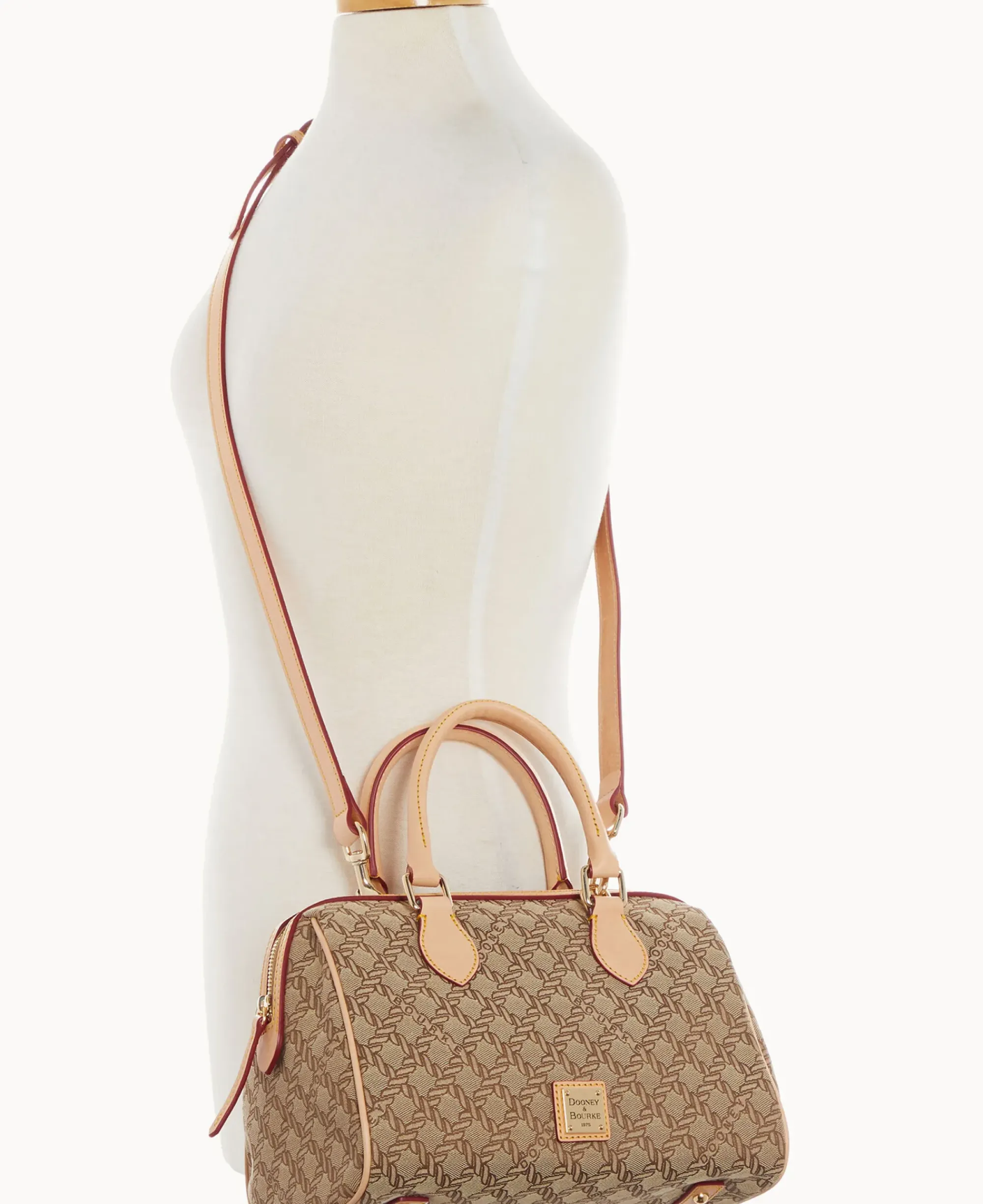 Dooney & Bourke The Maritime Collection|Spring Style<Maritime Barrel Satchel Brown