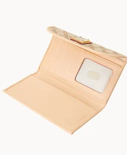 Dooney & Bourke The Maritime Collection|Grab and Go<Maritime Continental Clutch Brown