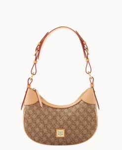 Dooney & Bourke The Maritime Collection|Spring Style<Maritime Small Hobo Brown