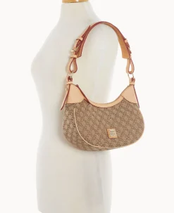 Dooney & Bourke The Maritime Collection|Spring Style<Maritime Small Hobo Brown