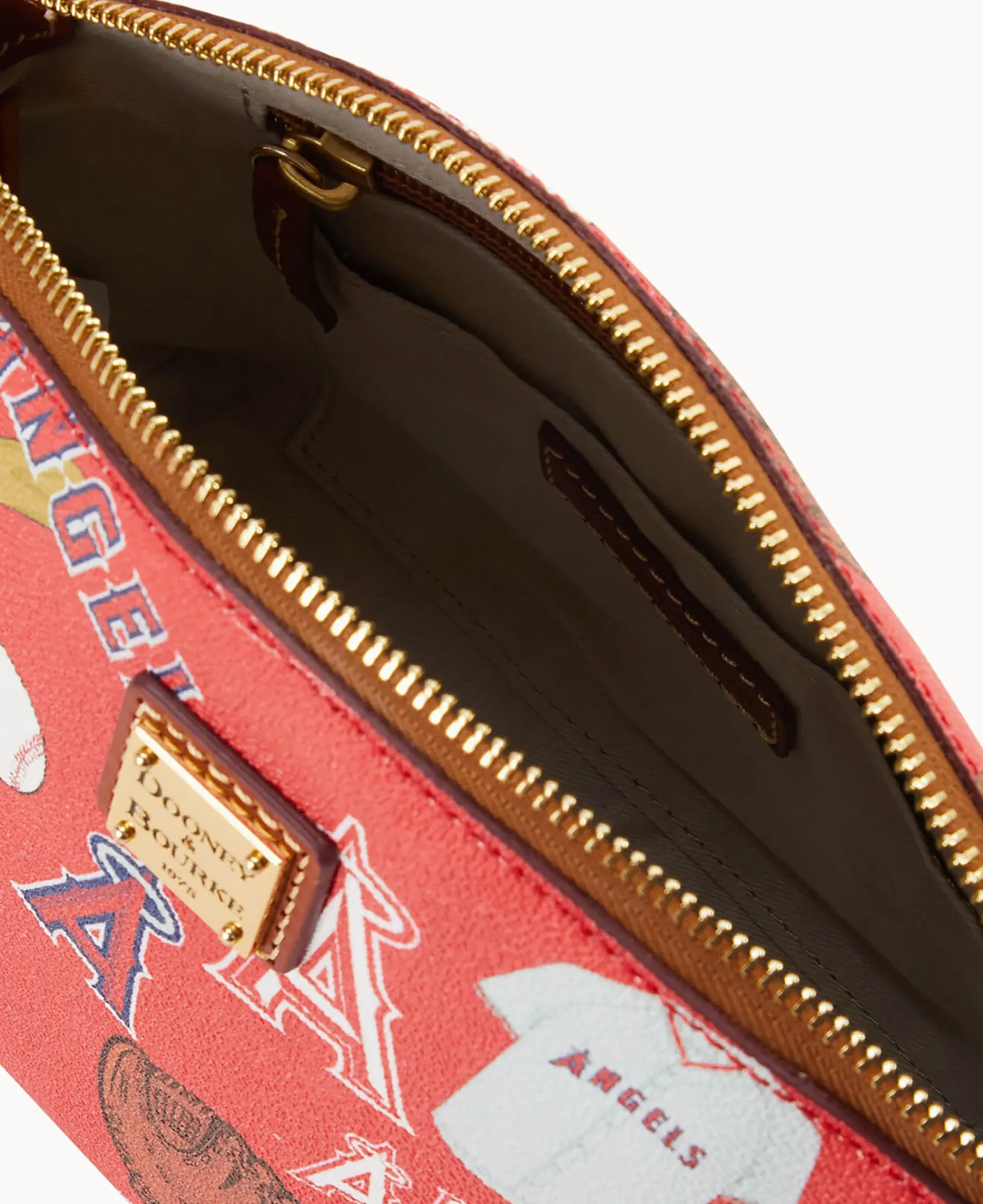 Dooney & Bourke Game Day Ready|Printed Fabric<MLB Suki Crossbody Angels