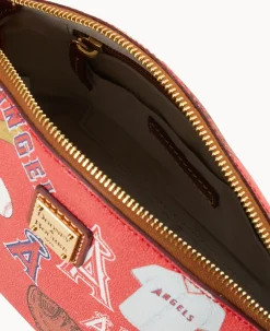Dooney & Bourke Game Day Ready|Printed Fabric<MLB Suki Crossbody Angels