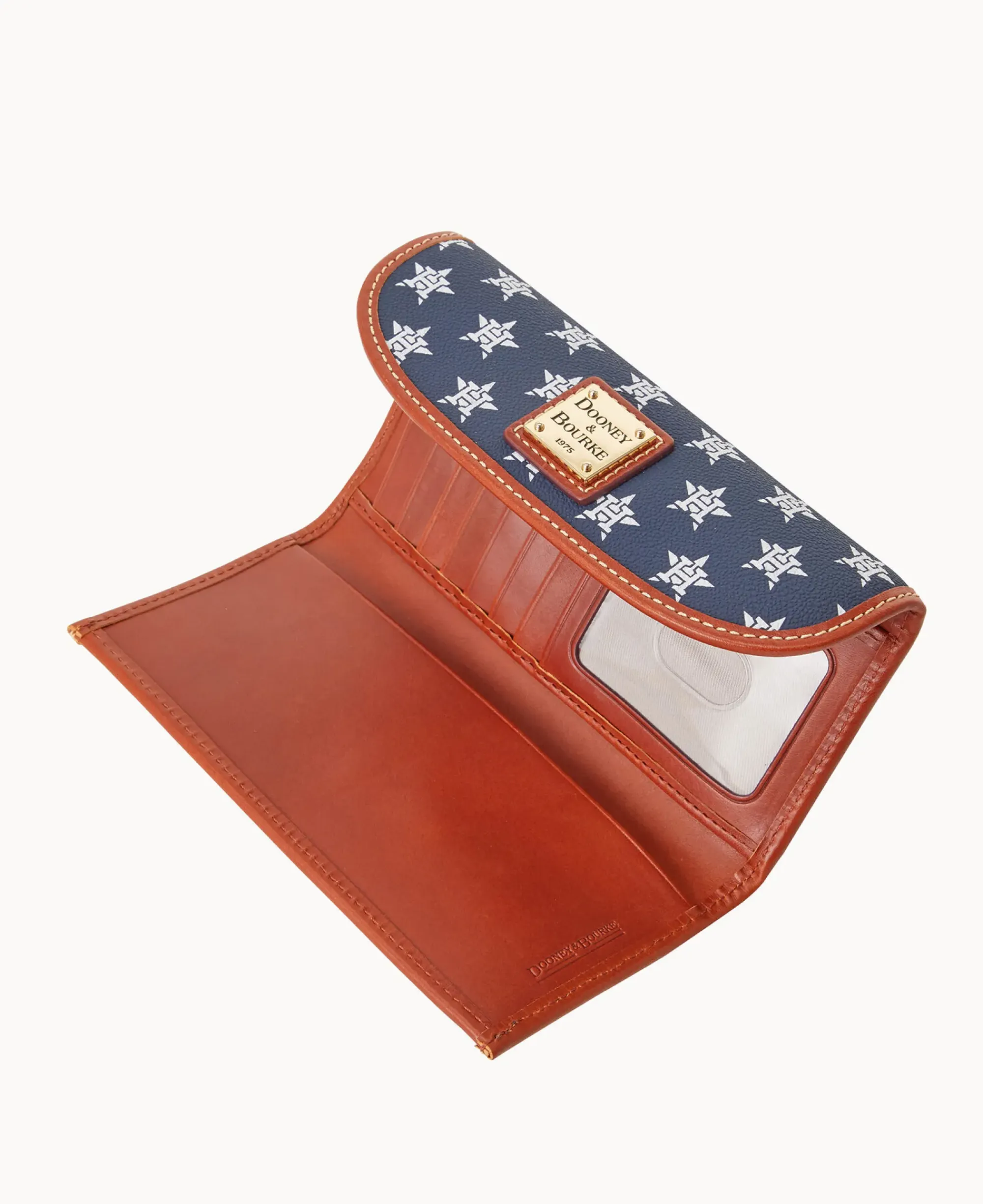Dooney & Bourke Grab and Go|Clutches<MLB Continental Clutch ASTROS