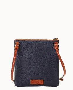 Dooney & Bourke Game Day Ready|Printed Fabric<MLB Triple Zip Crossbody Astros