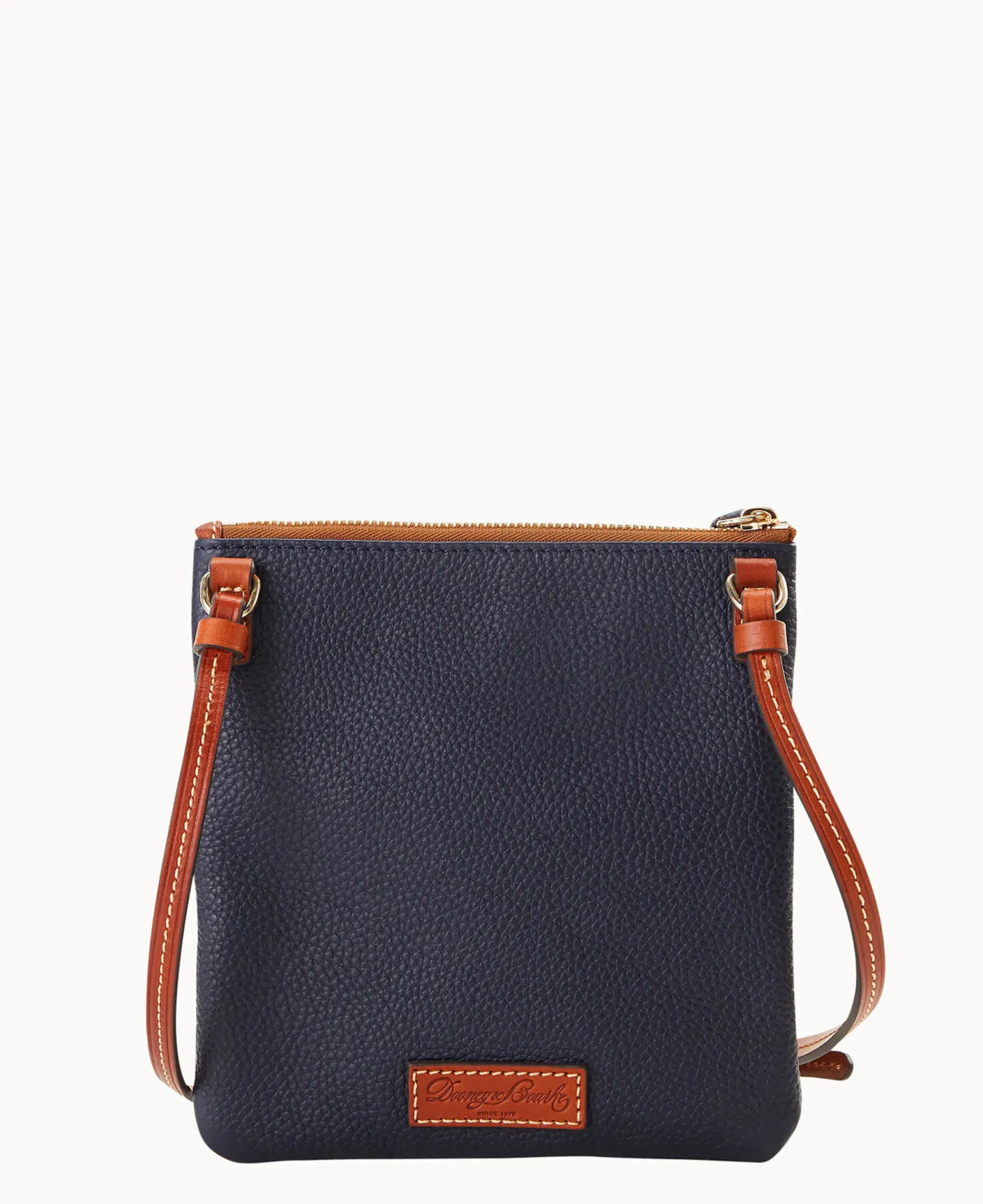 Dooney & Bourke Game Day Ready|Printed Fabric<MLB Triple Zip Crossbody Astros