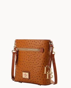 Dooney & Bourke Game Day Ready|Printed Fabric<MLB Zip Crossbody Astros
