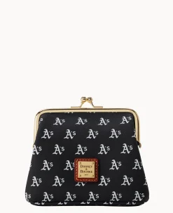 Dooney & Bourke Grab and Go|Clutches<MLB Large Framed Purse Athletics