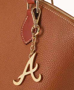 Dooney & Bourke MLB Pendant Key Chains|Personalize It<MLB Pendant Key Chain Atlanta Braves