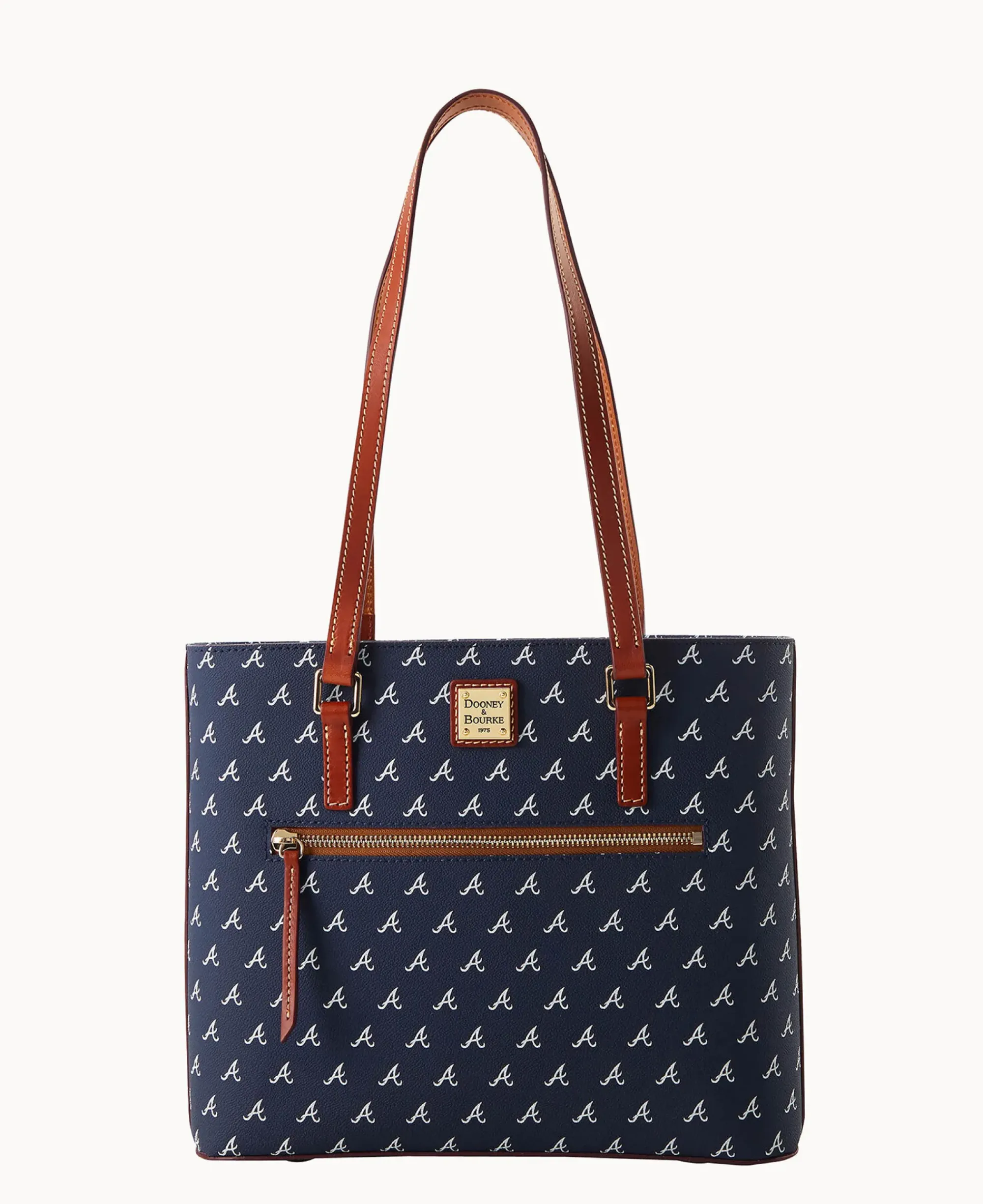 Dooney & Bourke Game Day Ready|Printed Fabric<MLB Shopper BRAVES
