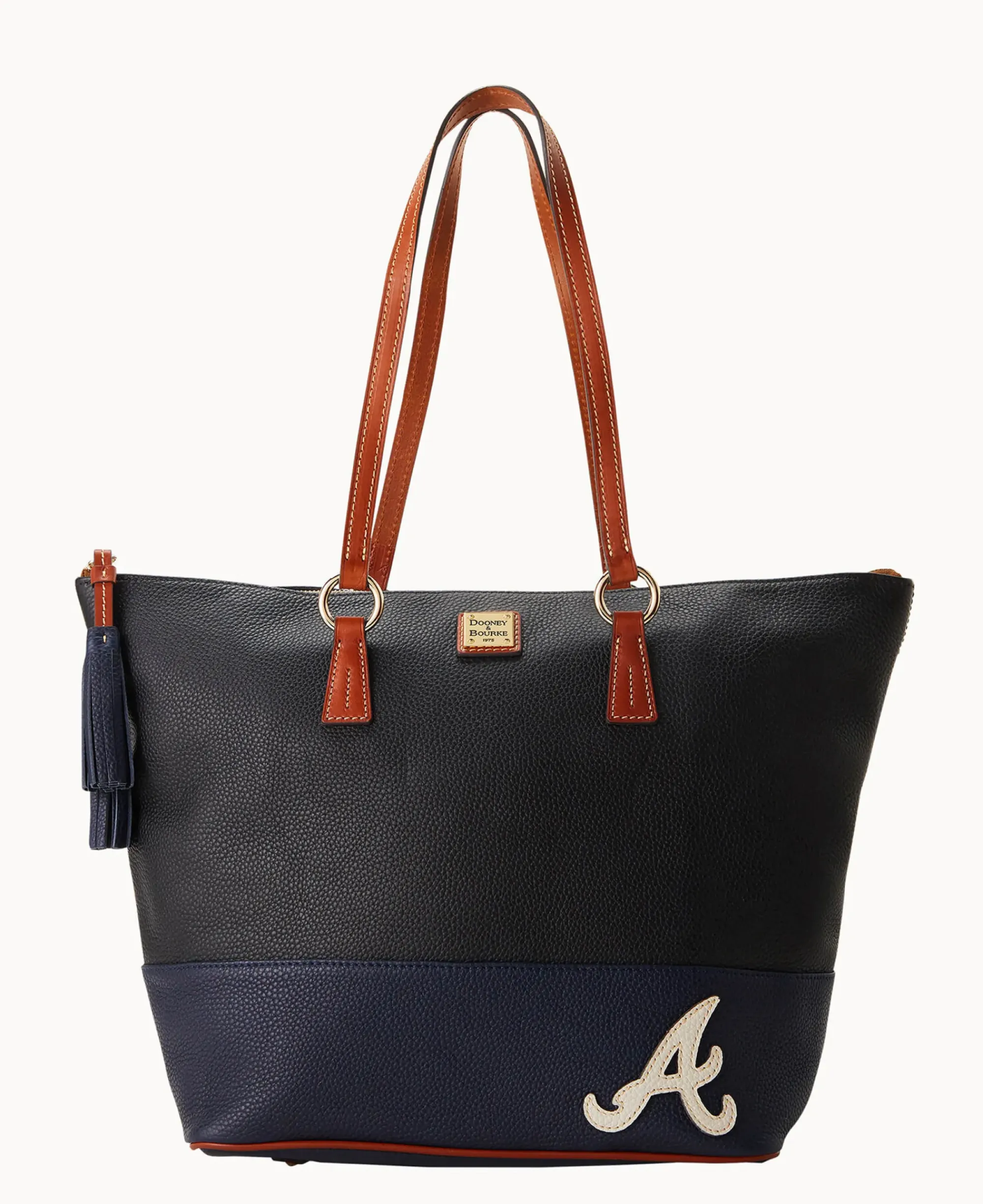Dooney & Bourke Game Day Ready|Printed Fabric<MLB Tobi Tote Braves