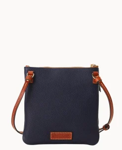 Dooney & Bourke Game Day Ready|Printed Fabric<MLB Triple Zip Crossbody Braves
