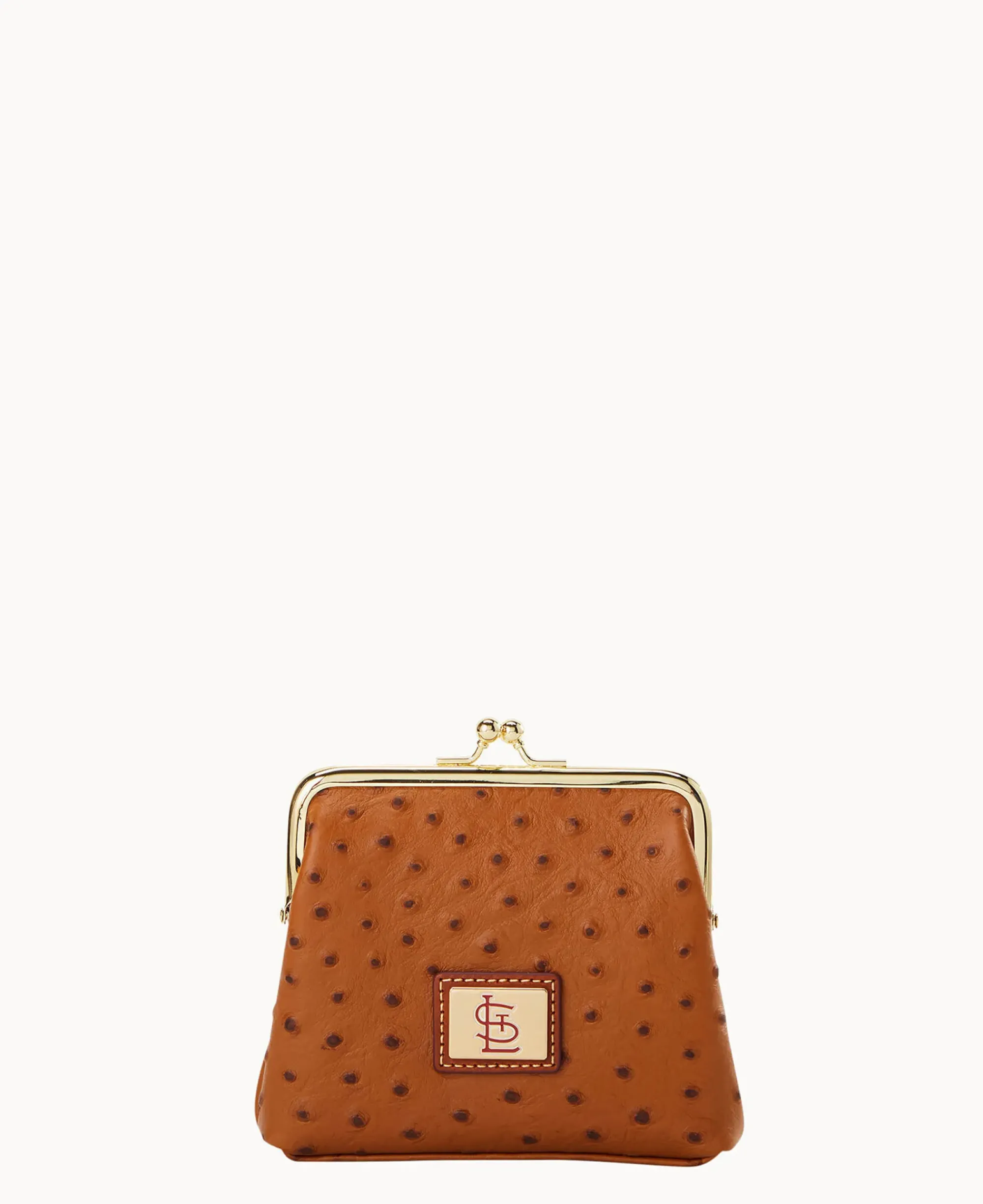 Dooney & Bourke Grab and Go|Wallets<MLB Large Framed Purse Cardinals