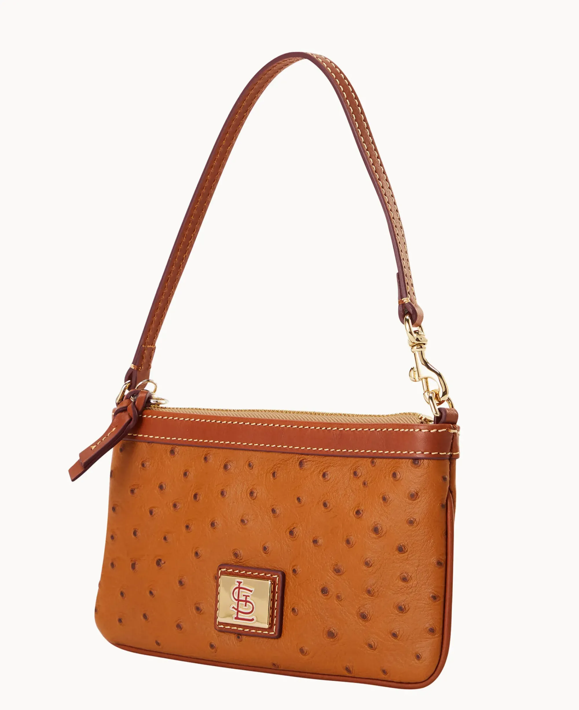 Dooney & Bourke Grab and Go|Wristlets<MLB Large Slim Wristlet Cardinals