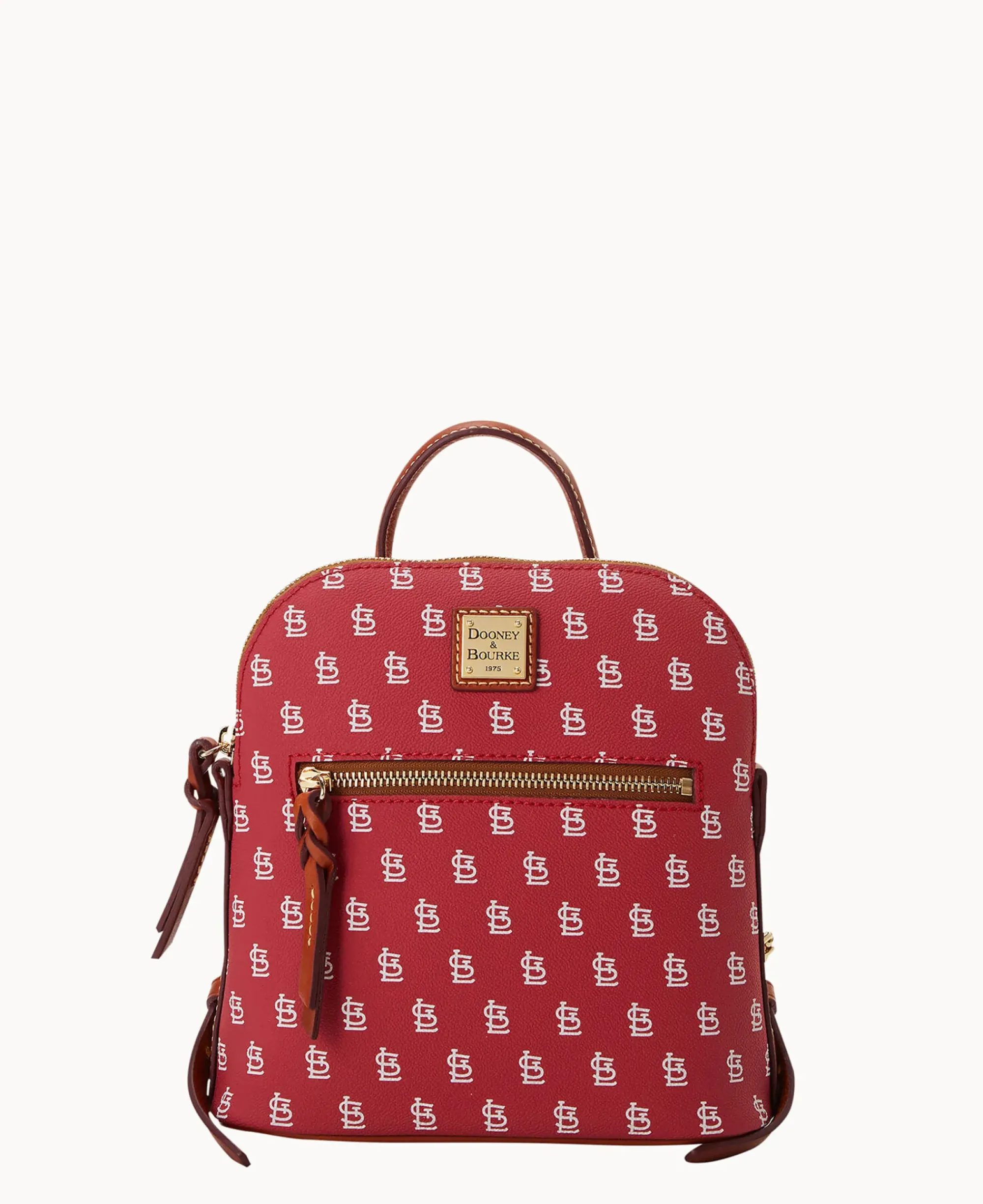 Dooney & Bourke Game Day Ready|Printed Fabric<MLB Small Backpack Cardinals