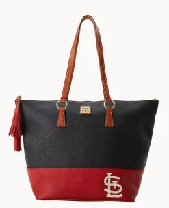 Dooney & Bourke Game Day Ready|Printed Fabric<MLB Tobi Tote Cardinals
