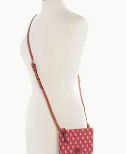 Dooney & Bourke Game Day Ready|Printed Fabric<MLB Top Zip Crossbody Cardinals