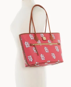 Dooney & Bourke Game Day Ready|Printed Fabric<MLB Tote Cardinals