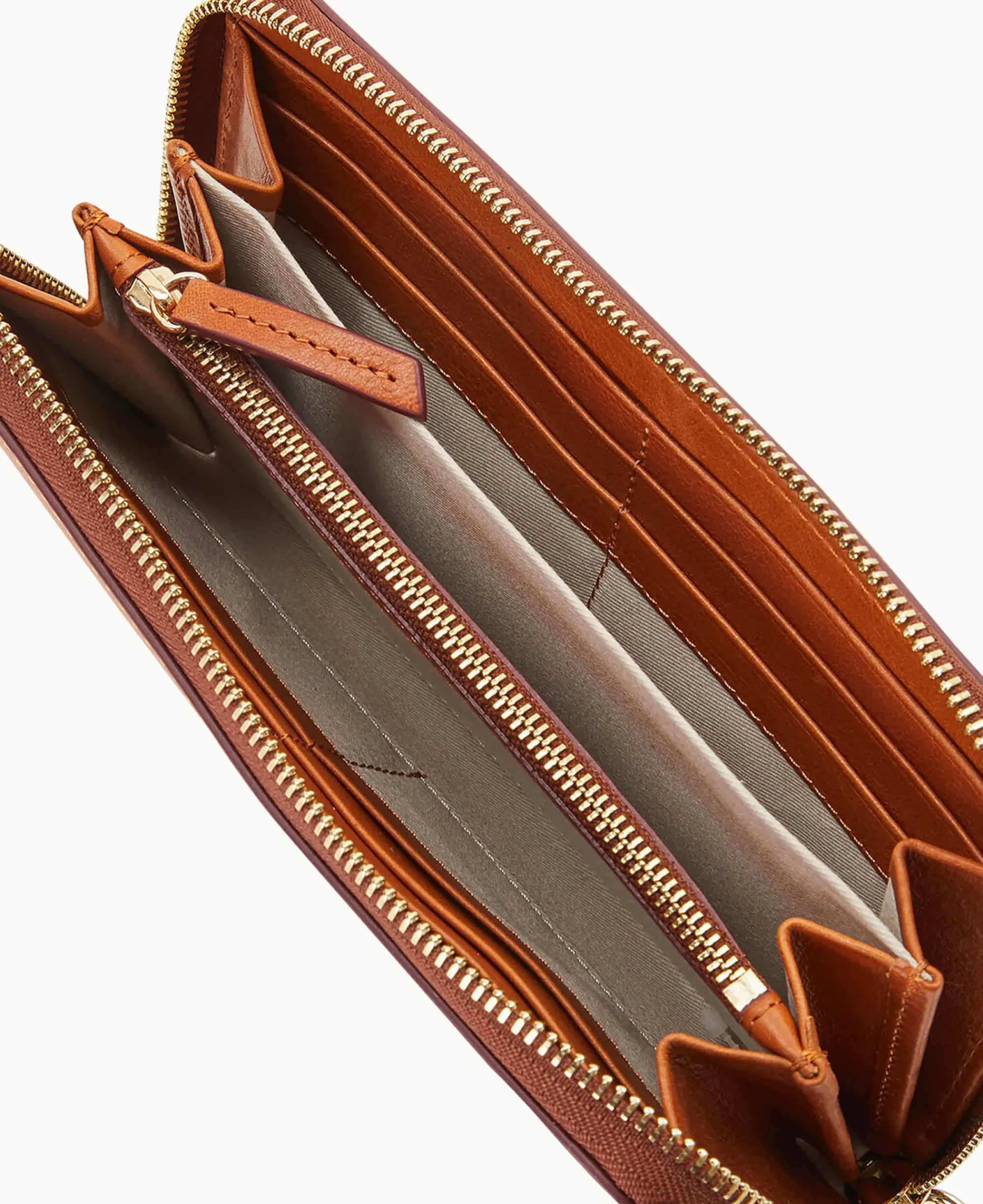 Dooney & Bourke Grab and Go|Wristlets<MLB Large Zip Around Wristlet Cubs