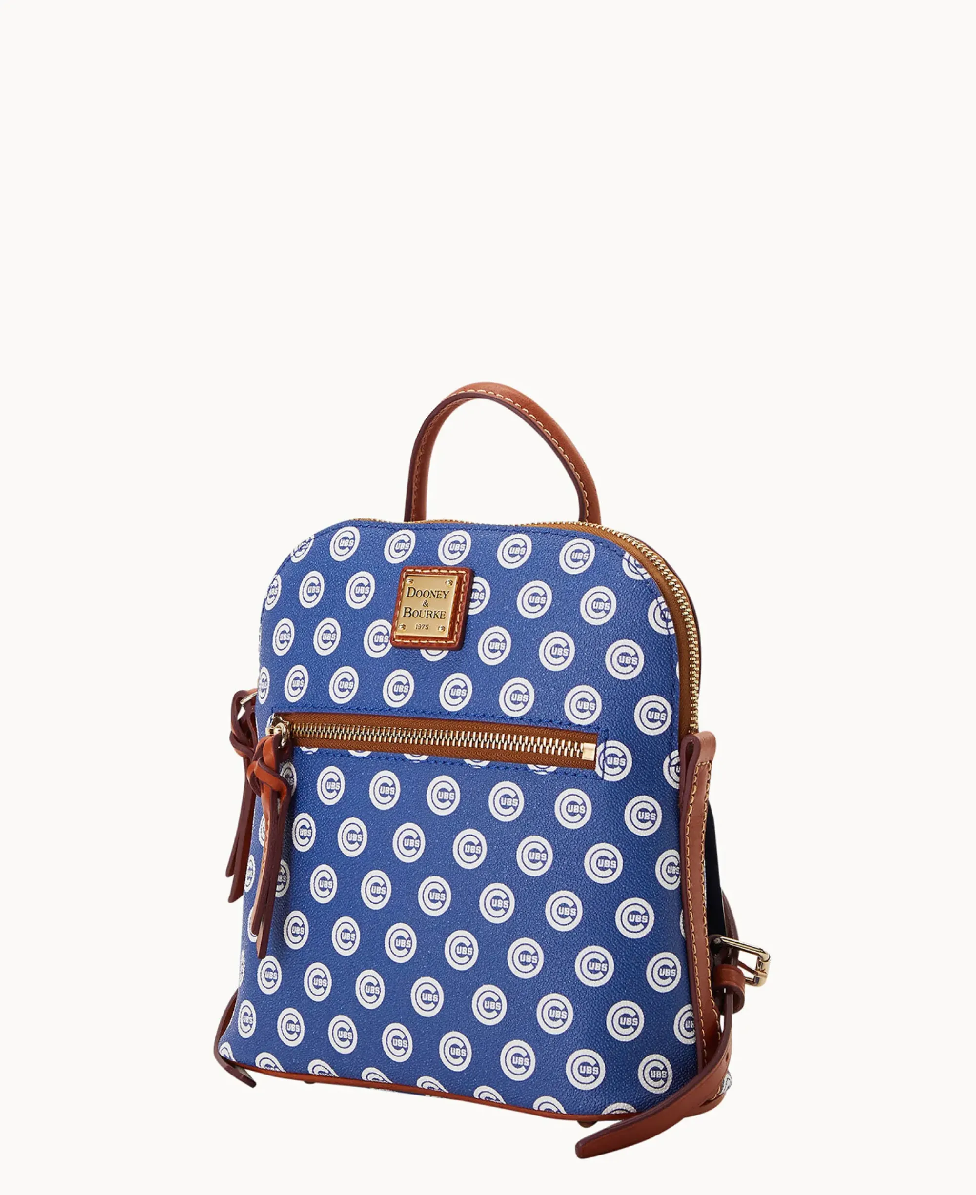 Dooney & Bourke Game Day Ready|Printed Fabric<MLB Small Backpack Cubs