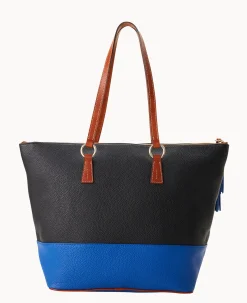 Dooney & Bourke Game Day Ready|Printed Fabric<MLB Tobi Tote Cubs