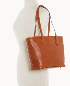 Dooney & Bourke Game Day Ready|Printed Fabric<MLB Tote Cubs