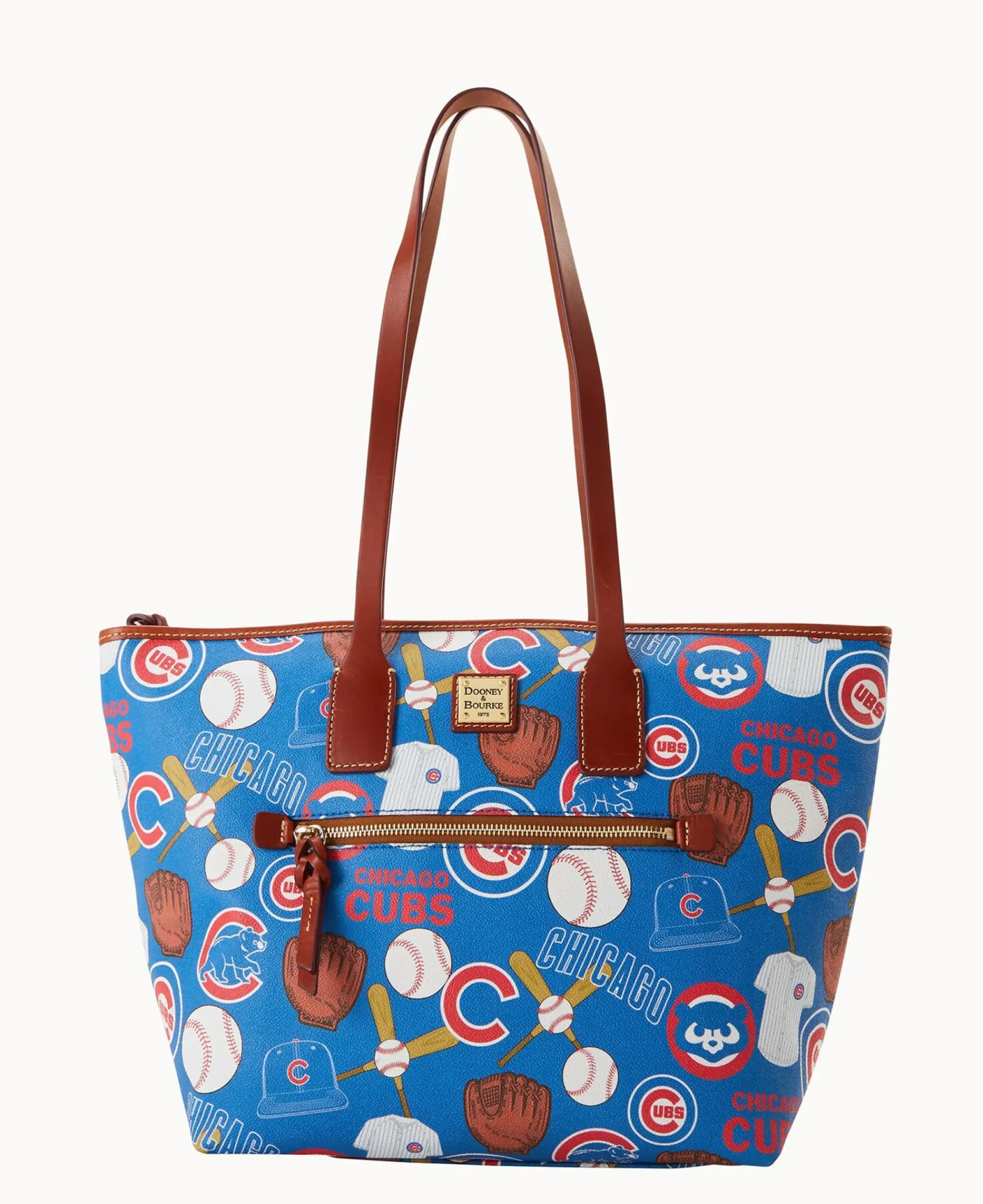 Dooney & Bourke Game Day Ready|Printed Fabric<MLB Tote Cubs
