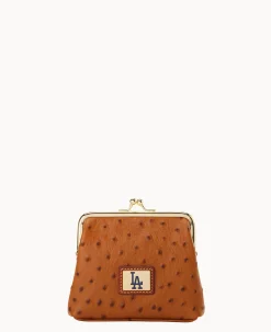Dooney & Bourke Grab and Go|Wallets<MLB Large Framed Purse Dodgers