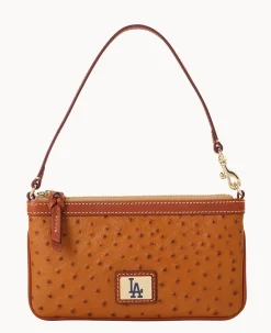 Dooney & Bourke Grab and Go|Wristlets<MLB Large Slim Wristlet Dodgers