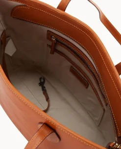 Dooney & Bourke Game Day Ready|Printed Fabric<MLB Tote Dodgers