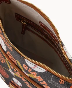 Dooney & Bourke Game Day Ready|Printed Fabric<MLB Crossbody Giants